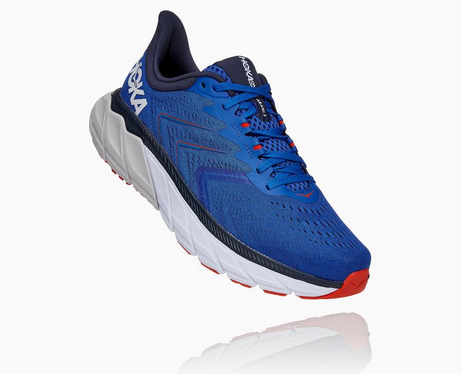 Tenis Hoka One One Hombre Azules - Arahi 5 - XWUZ32047